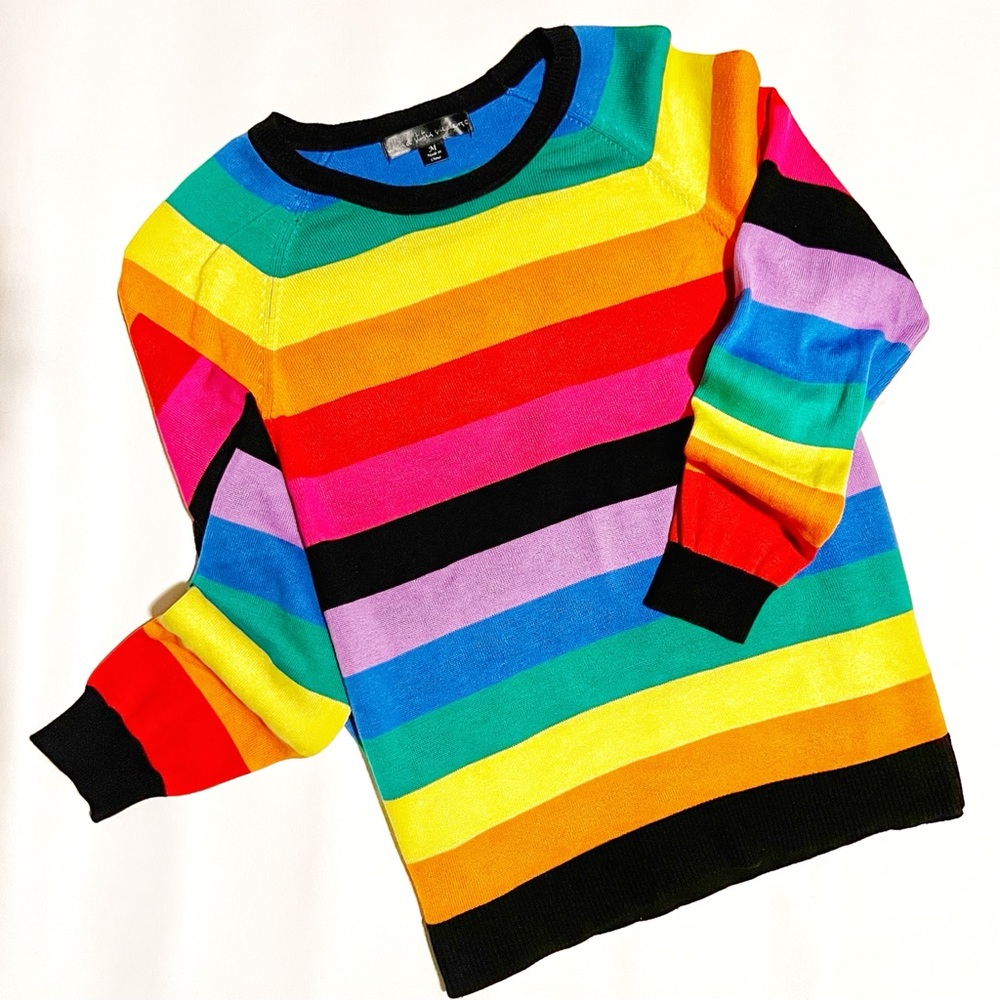United States Sweater / Size : Medium / Color : Rainbow